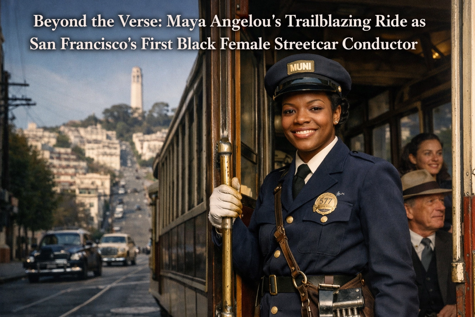 Beyond the Verse: Maya Angelou's Trailblazing Ride as San Francisco's ...